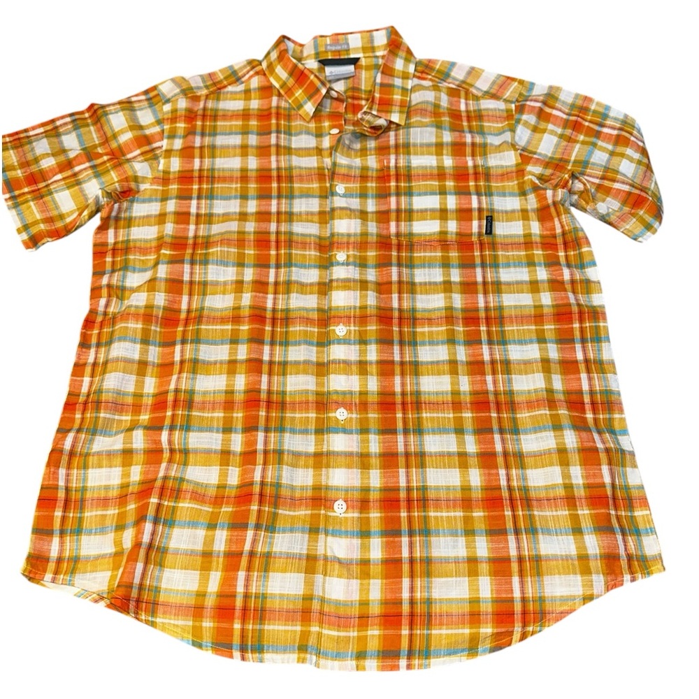 Columbia‎ regular fit Hiking Shirt Short Sleeve size large lightweight